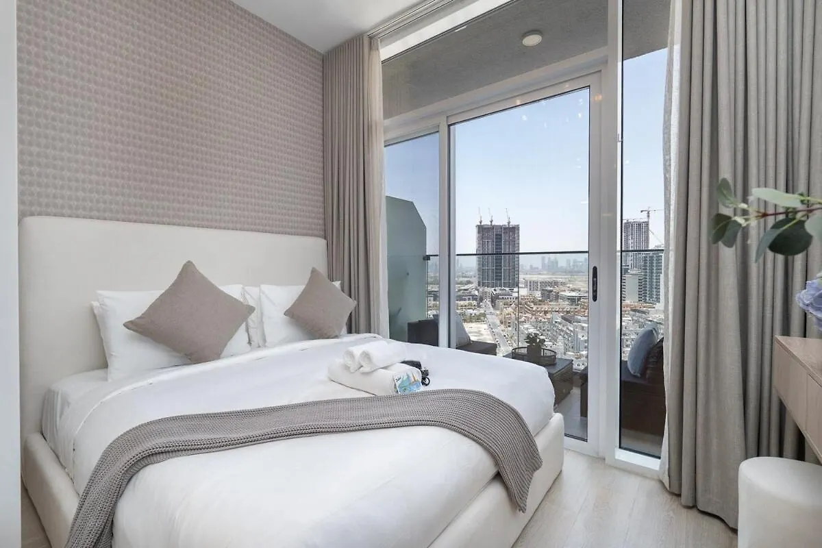 Elegant Studio Apartment With Skyline View In Jvc Дубай