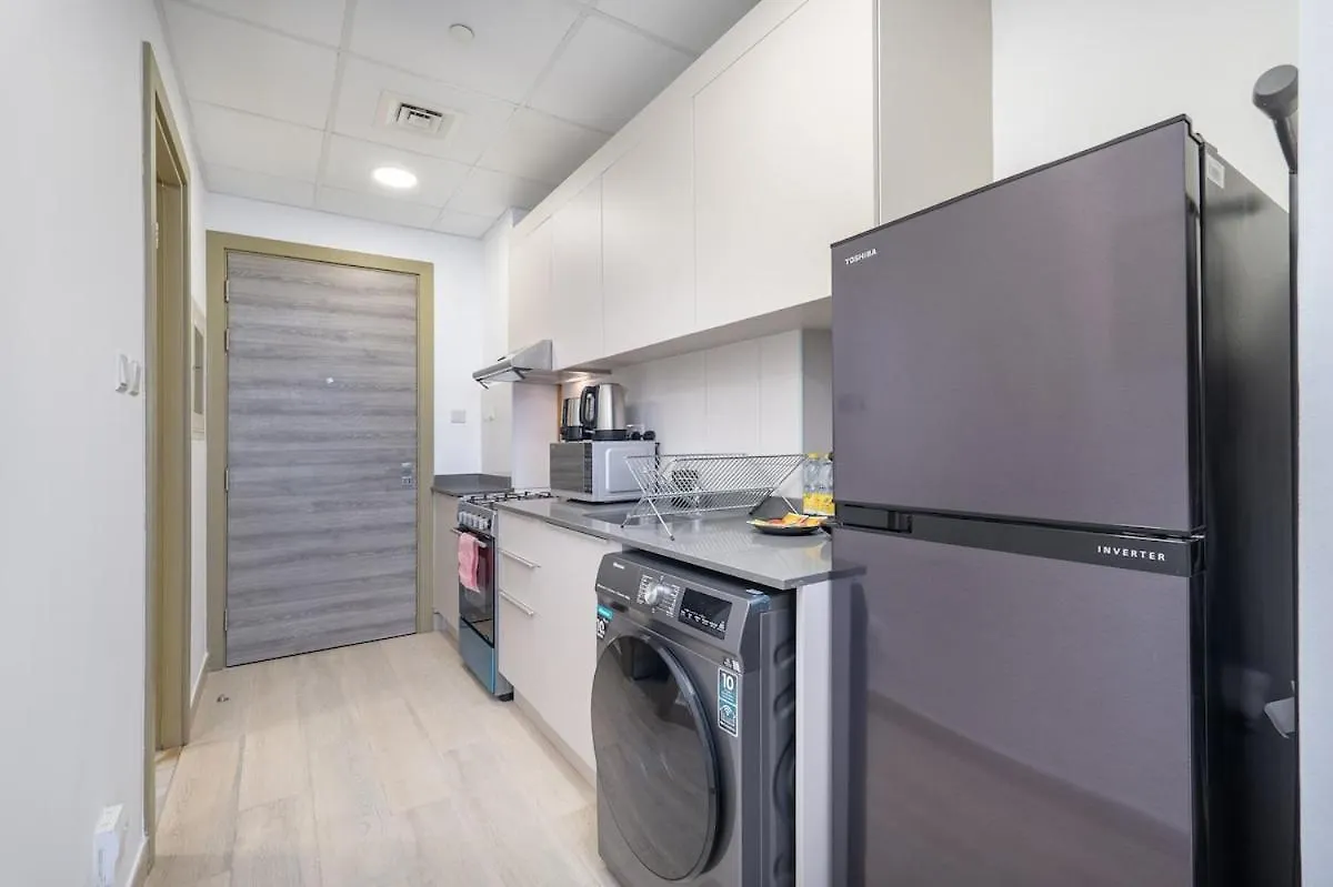 Elegant Studio Apartment With Skyline View In Jvc Дубай